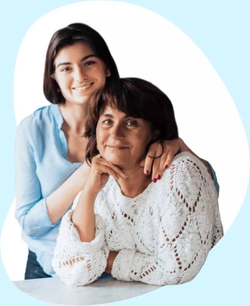 Mother and daughter